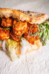 Prawns Balchao Panuozo