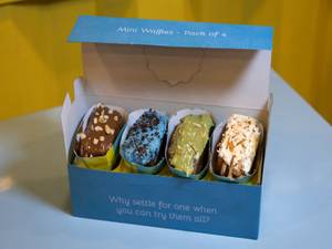 Premium Assorted Mini Waffle - Pack of 4