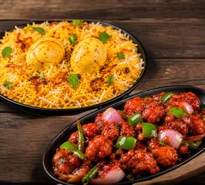 Egg Biriyani Combo