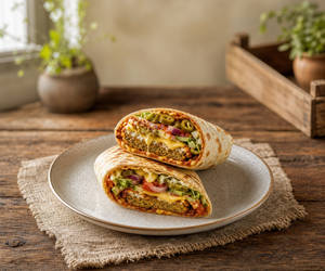 Cheesy Veg Wrap