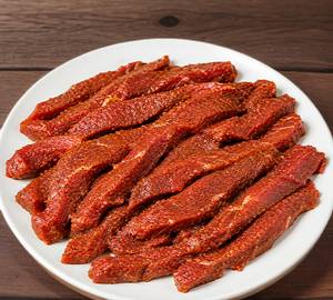 500 gms with masala ready to fry Bakrid kabab without bone 
