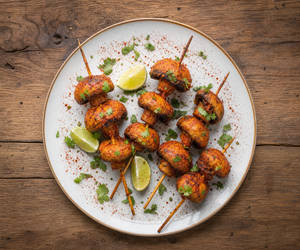 Stuffed Mushroom Tikka