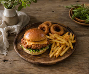 Southern Fried Chicken Burger