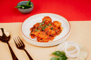 Dum Special Prawns Fry