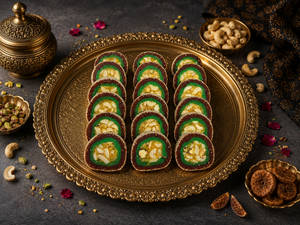 Kaju Anjeer Roll