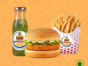 Classic Veg Burger Meal