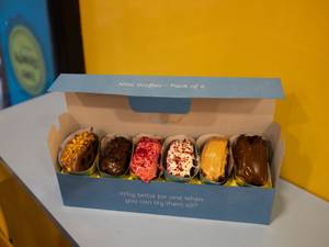 Premium Assorted Mini Waffle - Pack of 6