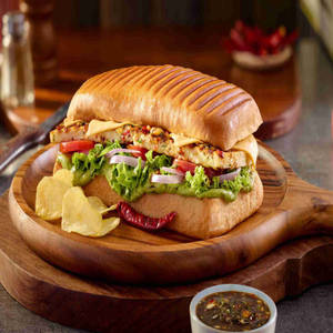 Thai Cottage Cheese Panini Sandwich