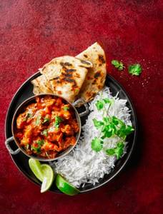 Chicken Roti With Rice