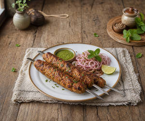 Chicken Seekh Kebab