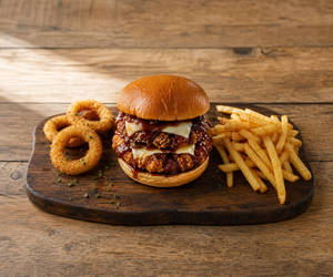 Double BBQ Chicken Burger