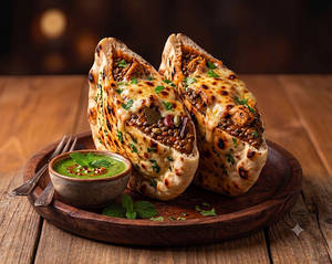 Creamy Dal Makhani Naan