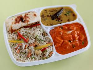 Paneer Msala+dal Fry+4 Baby Naan