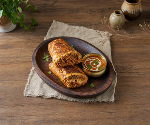 Butter Chicken Birria Roll