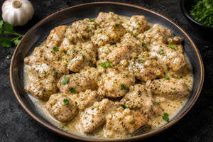 Butter Garlic Chicken Dry
