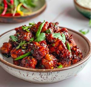 Chilli Chicken Boneless Dry [8 Pieces]