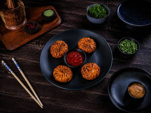 Tandoori Punjabi Masala Soya Momo