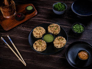Tandoori Afgani Malai Soya Momo