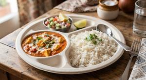 Paneer Butter Masala Rice Plate