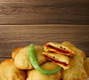 Lahsuni Aloo Pakoda