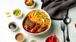 Manchurian Noodles Combo