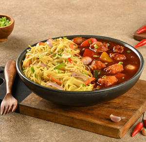 Chilli Paneer Noodles Combo