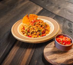 Mexican Rice with Fresh Salsa