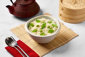 Jain Snow Peas & Edamame Fried Rice