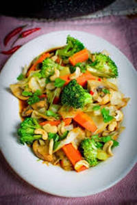 Stir Fried Exotic Veg