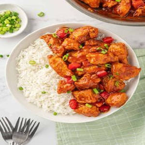 Chicken Manchurian Rice Large