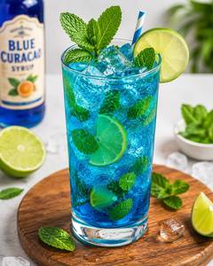 Blue Curacao Mojito