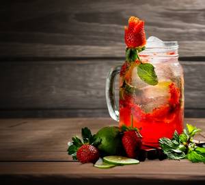 Strawberry mojito