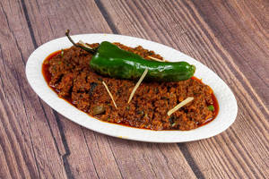 Mutton Keema Hari Mirch