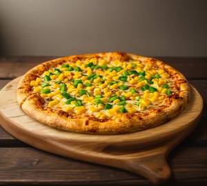 Corn Capsicum Cheese Pizza