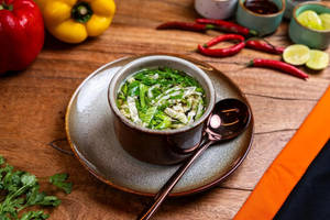 Chilli Lemon Coriander Mushroom Soup