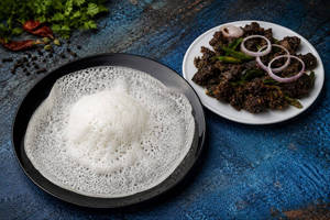 Appam 3 + Beef Fry