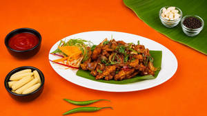 Baby Corn Chilli
