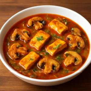 Mushroom Paneer Masala