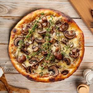 BBQ Mushroom Pizza