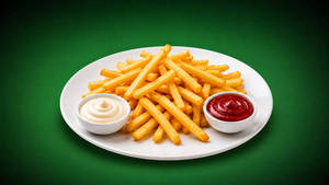 Air Fried Potato Chips With Salsa