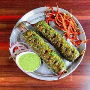 Makhmali Seekh Kebab