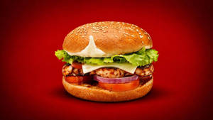 Smoked Chicken Burger