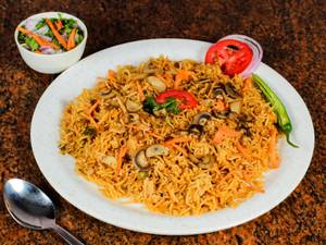 Mushroom Briyani 1
