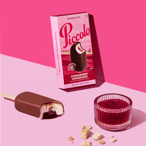 Strawberry Cheesecake Crumble (No Added Sugar) Piccolo (Gelato Bar)