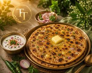 Desi Ghee Aloo Pyaaz Paratha