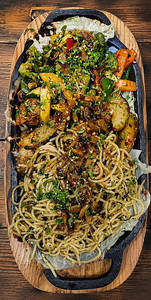 Jamaican Veggie Sizzler