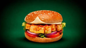 Paneer Tikka Burger