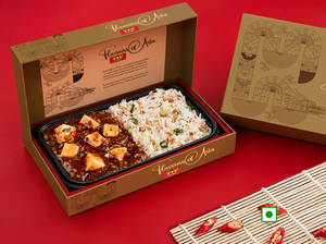 Mapu Tofu With Garlic Fried Rice