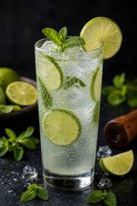 Fresh lime soda