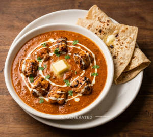 Chicken Masala + Tawa Roti (2 pieces)